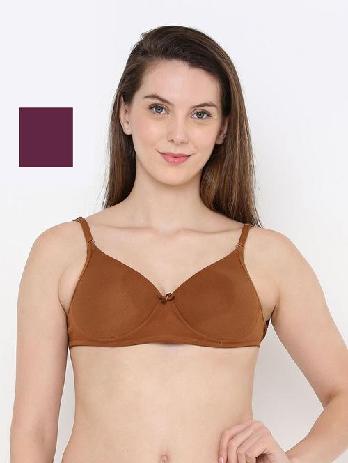 pack of 2 solid backless bra - 18412457 - Very Small Image - 1