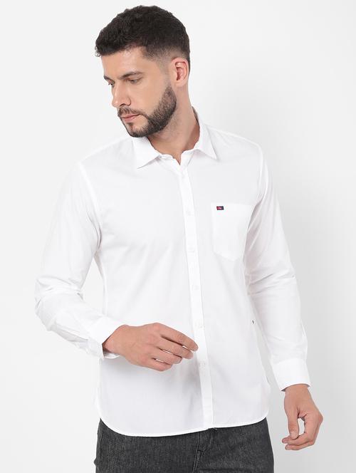mens solid casual shirt - 18412634 - Very Small Image - 1