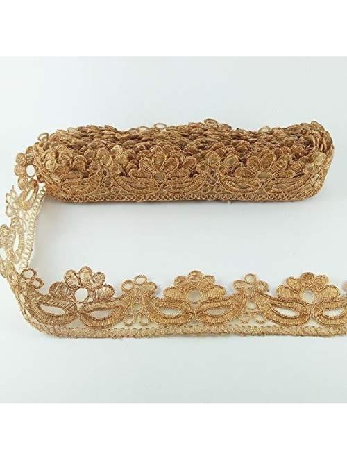 embroidered good quality lace 1mtr - 18414246 - Very Small Image - 1