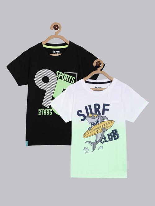pack of 2 graphic t-shirt - 18414492 - Very Small Image - 1