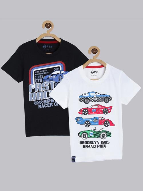 pack of 2 graphic t-shirt - 18414502 - Very Small Image - 1