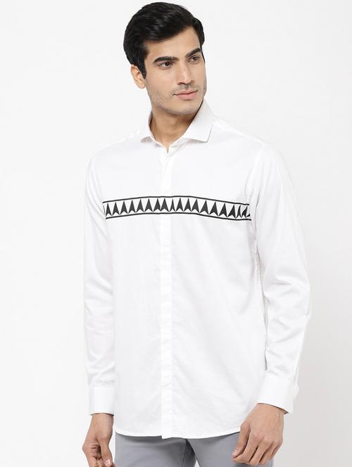 mens graphic casual shirt - 18414865 - Very Small Image - 1