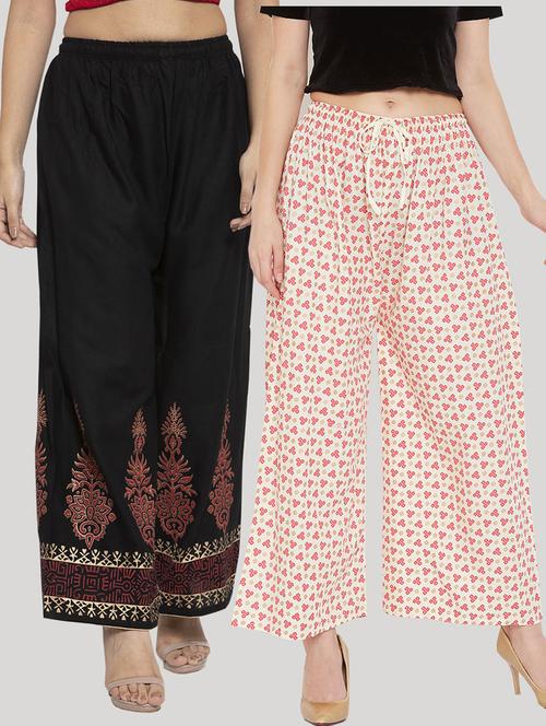 pack of 2 printed palazzo - 18415048 - Very Small Image - 1