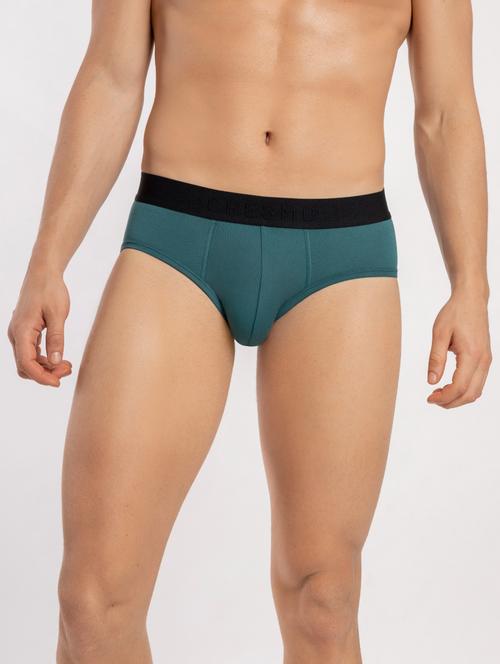 teal solid hipster brief - 18415569 - Very Small Image - 1