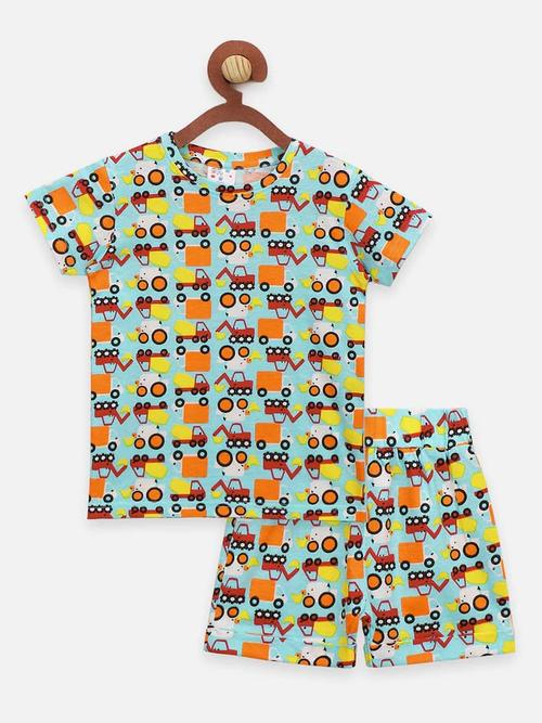 kids night suit set - 18416364 - Very Small Image - 1