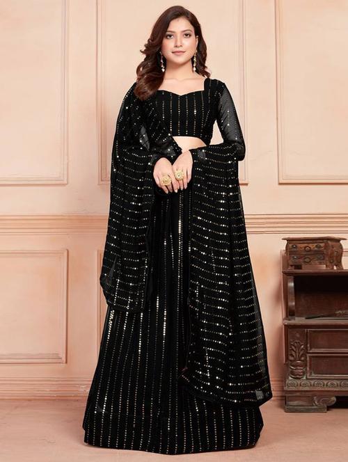 women embroidered lehenga choli with dupatta - 18416734 - Very Small Image - 1