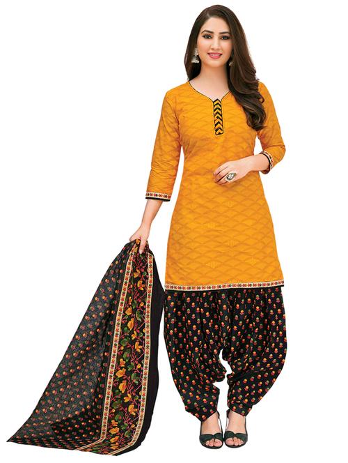yellow cotton suit set - 18417479 - Very Small Image - 1