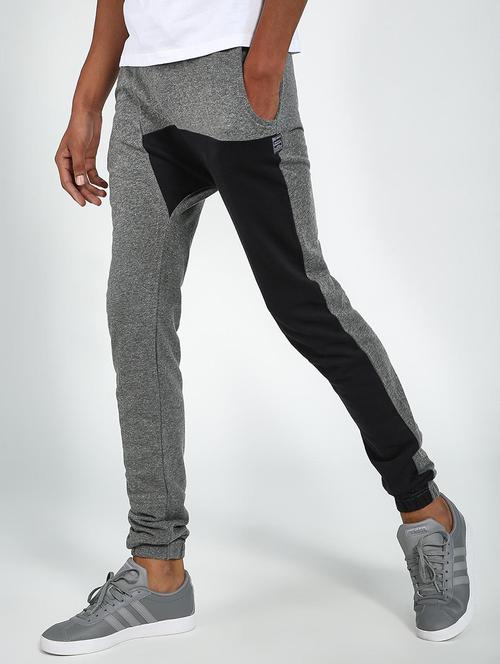 grey color-blocked jogger - 18418320 - Very Small Image - 1
