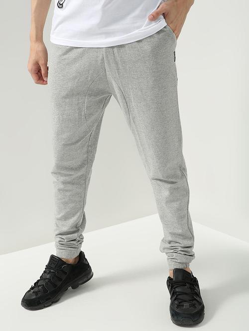 grey solid jogger - 18418333 - Very Small Image - 1