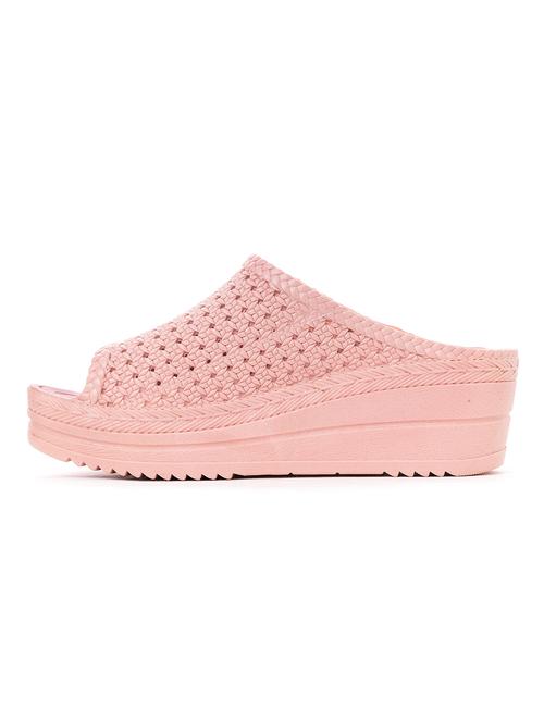 pink pvc slip on sandals - 18418864 - Very Small Image - 1