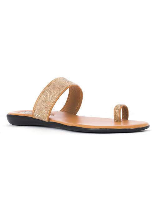 beige synthetic slip on sandals - 18418896 - Very Small Image - 1