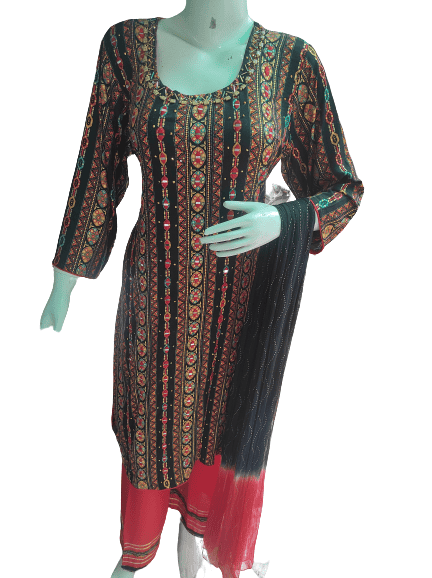kurti pant set - 18419273 - Very Small Image - 1