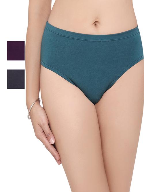 pack of 3 solid hipster panty - 18420137 - Very Small Image - 1