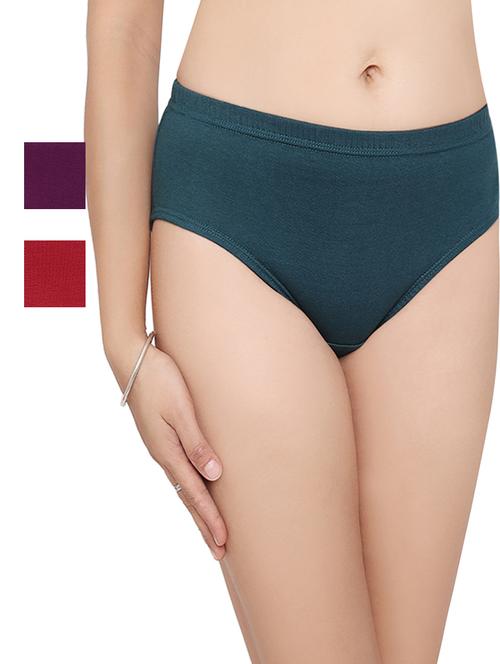 pack of 3 solid hipster panty - 18420141 - Very Small Image - 1