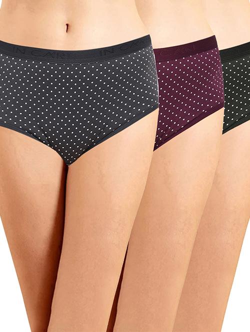 pack of 3 printed hipster panty - 18420143 - Very Small Image - 1
