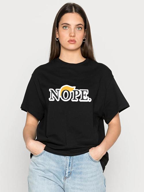 crew neck graphic boxy tee - 18420201 - Very Small Image - 1