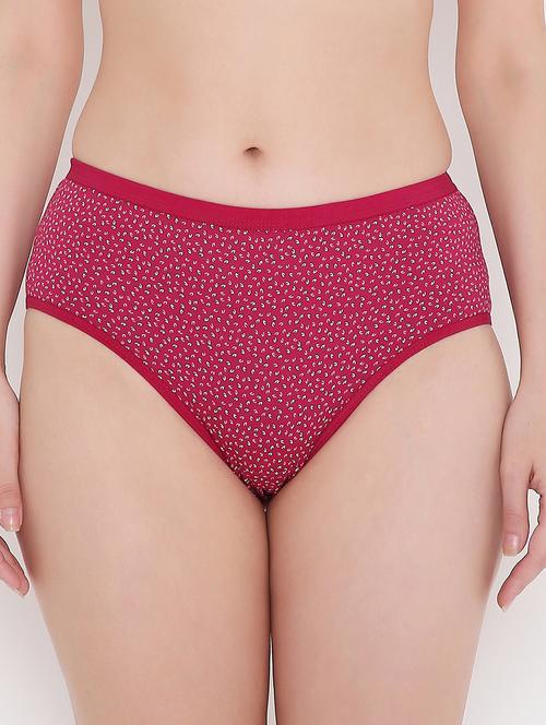 mid rise printed hipster panty - 18420408 - Very Small Image - 1