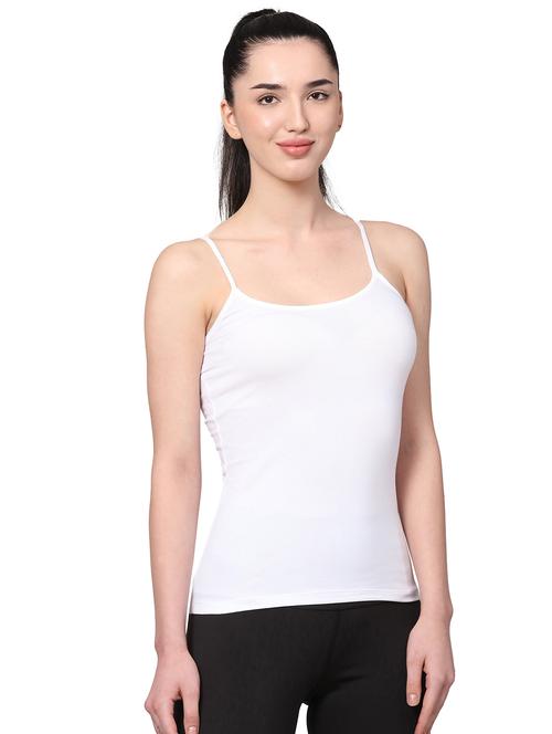supima modal, womens camisole, adjustable strap, moisture wicking, antibacterial (pack of 1) - 18421106 - Very Small Image - 1