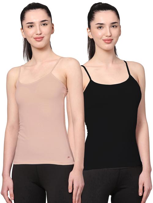 supima modal, womens camisole, adjustable strap, moisture wicking, antibacterial - 18421115 - Very Small Image - 1
