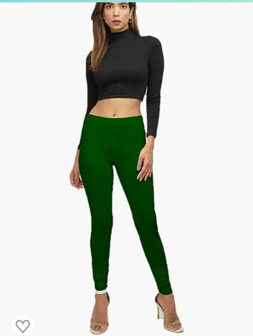 women solid legging - 18421756 - Very Small Image - 1