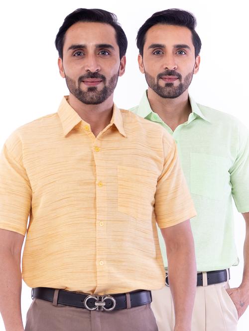 mens printed formal shirt - 18422806 - Very Small Image - 1