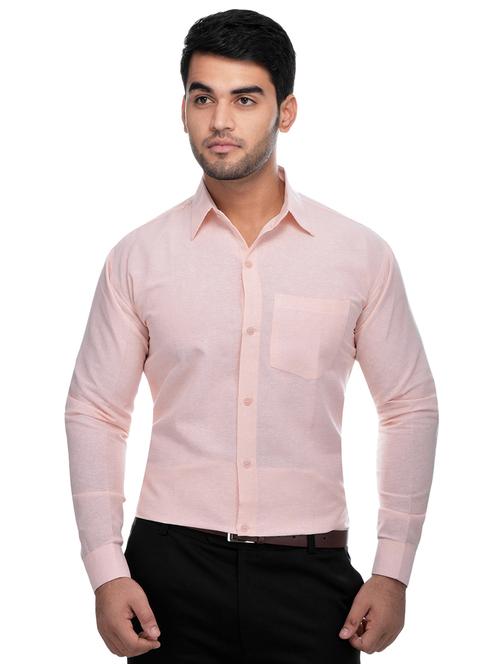 mens solids formal shirt - 18423285 - Very Small Image - 1