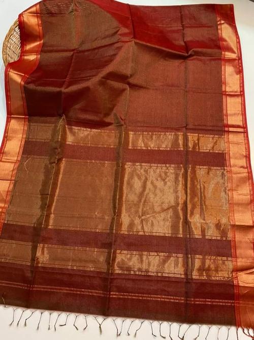 cotton chanderi full lenght dupattas - 18423426 - Very Small Image - 1