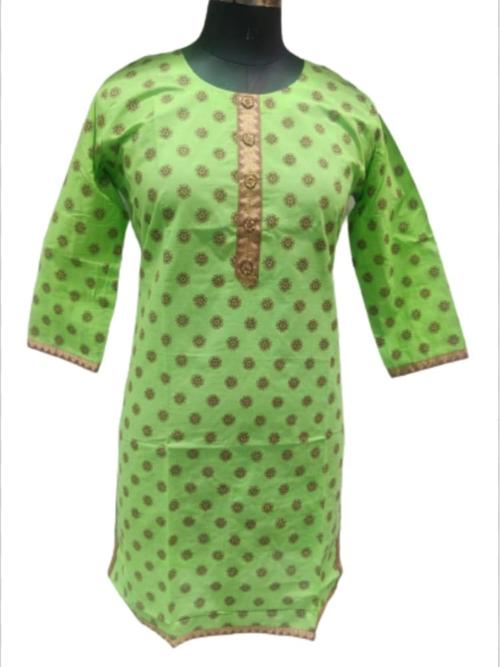 cotton printed women kurti - 18424072 - Very Small Image - 1