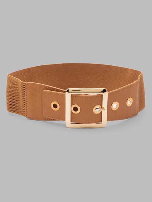 tan wide belt - 18424278 - Very Small Image - 1