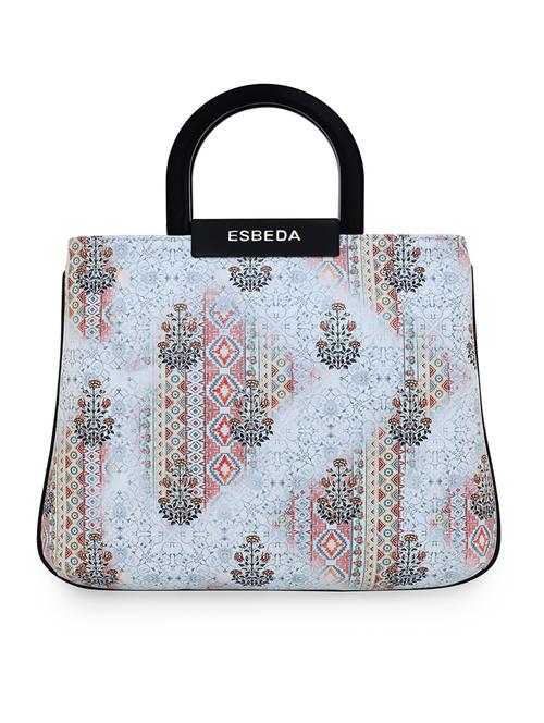 multi colored printed regular handbag - 18424798 - Very Small Image - 1
