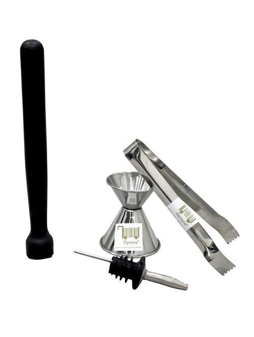 dynore dynore stainless steel 4 pcs bar accessories set - 18425176 - Very Small Image - 1