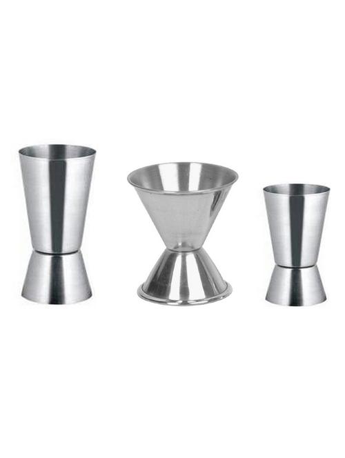 dynore set of 3 peg measures 3 - piece bar set (stainless steel) - 18425183 - Very Small Image - 1