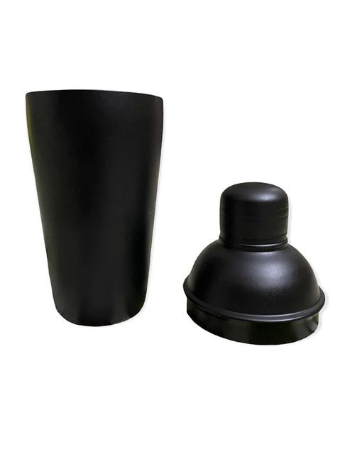 dynore stainless steel black matte cocktail shaker of 750 ml black 1 - piece bar set (steel) - 18425225 - Very Small Image - 1