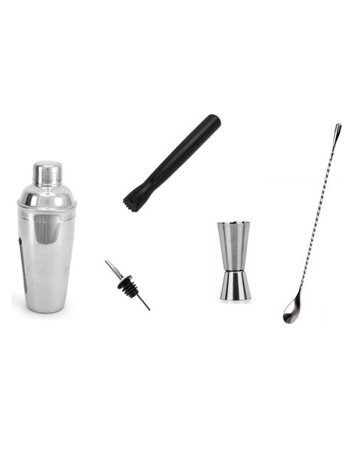 dynore dynore stainless steel 5 pcs professional bar set - 18425358 - Very Small Image - 1
