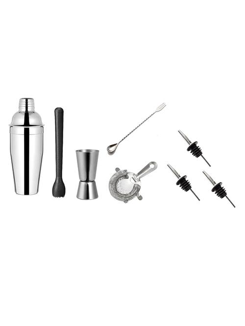 dynore 8 - piece bar set (stainless steel) - 18425362 - Very Small Image - 1