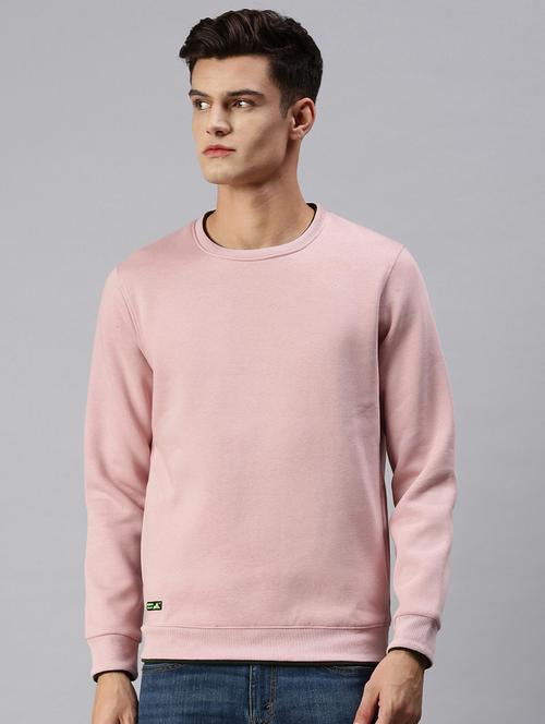 pink solid sweatshirt - 18425673 - Very Small Image - 1