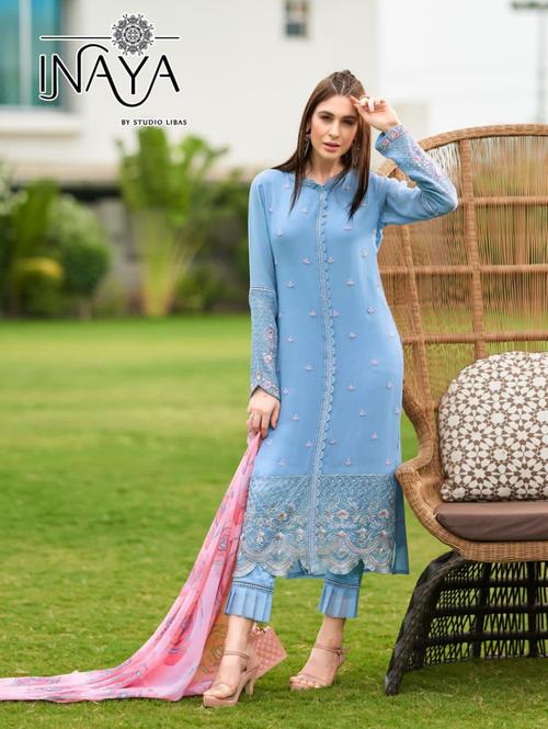 designer suit set with dupatta - 18425808 - Very Small Image - 1