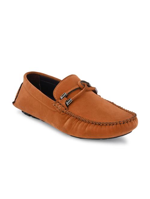 tan suede slip on loafers - 18426138 - Very Small Image - 1