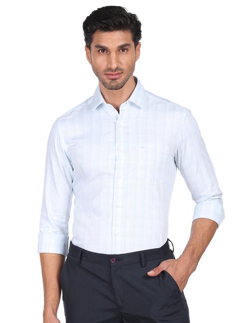 mens checks formal shirt - 18426531 - Very Small Image - 1