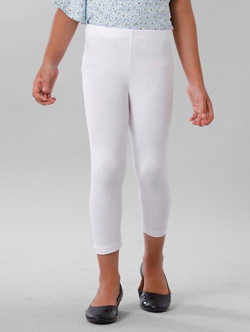 white solid legging - 18427080 - Very Small Image - 1