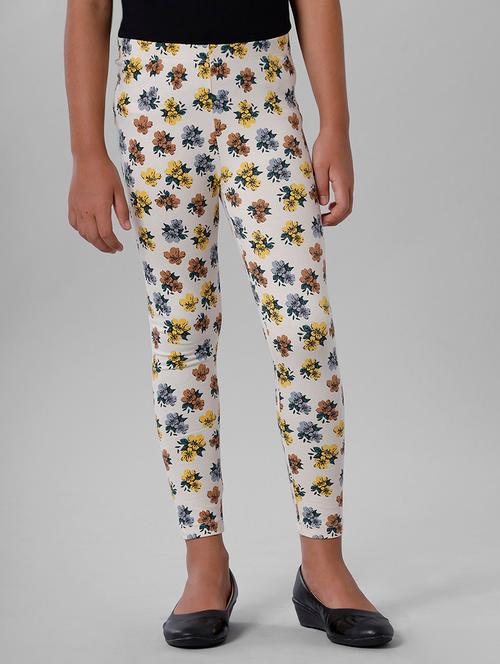 white floral legging - 18427086 - Very Small Image - 1