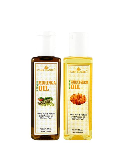 park daniel moringa oil & wheatgerm oil- 2 bottles 100 ml (200ml) - 18428084 - Very Small Image - 1