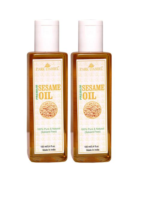park daniel sesame oil pure & natural- 2 bottles 100 ml(200 ml) - 18428170 - Very Small Image - 1