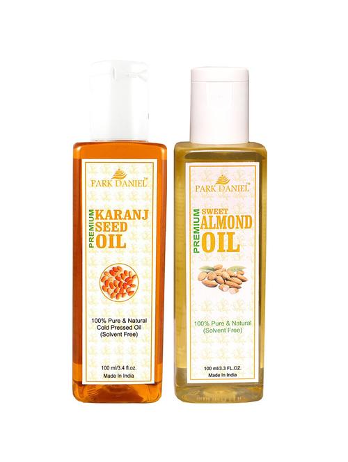 park daniel karanj oil & almond oil- 2 bottles 100 ml (200ml) - 18428332 - Very Small Image - 1