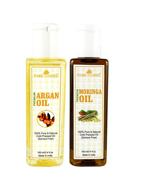 park daniel argan oil & moringa oil- 2 bottles 100 ml (200ml) - 18428333 - Very Small Image - 1