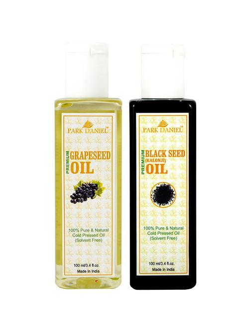 park daniel grapeseed oil & black seed oil- 2 bottles(200 ml) - 18428349 - Very Small Image - 1