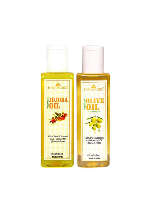 park daniel jojoba oil & olive oil- 2 bottles 100 ml(200 ml) - 18428370 - Very Small Image - 1
