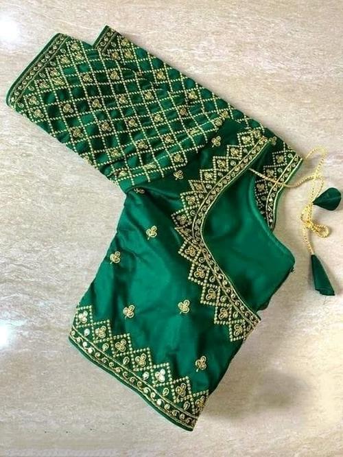 embroidered designer blouse - 18429432 - Very Small Image - 1