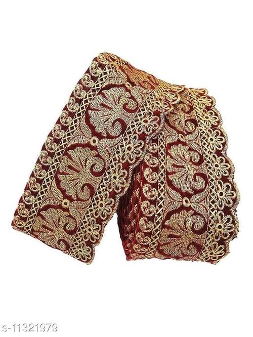 embroidered good quality lace onw mtr - 18429640 - Very Small Image - 1