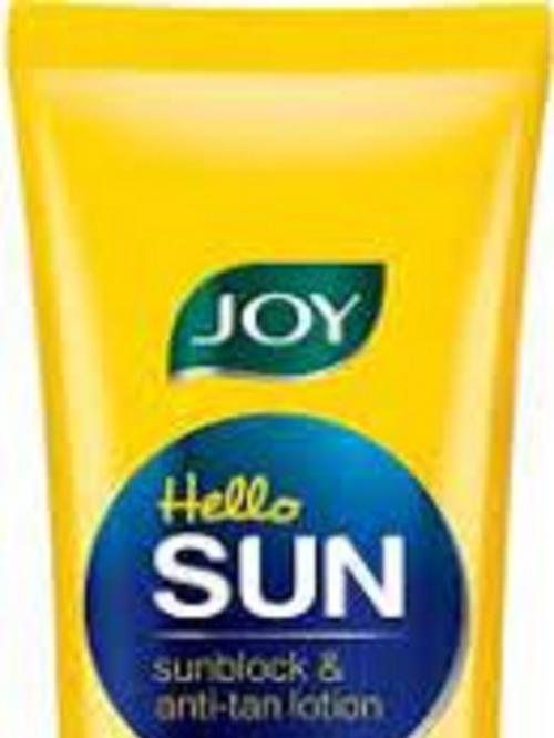 joy hello sun sunblock & anti-tan - 18429780 - Very Small Image - 1